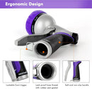 RESTMO Garden Hose Nozzle, Heavy Duty Metal Water Hose Nozzle with 7 Adjustable Spray Patterns, High Pressure Hand Sprayer with Flow Control, Best for Watering Plant & Lawn, Washing Car & Pet, Purple by GreenHaven Gardens