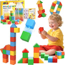 LovesTown 28 PCS Magnetic Blocks for Kids, Magnegtic Building Cubes for Toddler Preschool Montessori Educational STEM Toys for Boys Girls Ages 3 4 5 6 7 8 by TinyTreasures Baby Boutique
