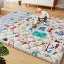Car Portable Baby Play Mats for Baby 71" X 59" Playpen Mat Upgraded Thicker Babies Floor Play Mat Non-Slip Cushioned Crawling Mat Waterproof Activity Playmats for Babies Toddler Tummy Time(71X59) by TinyTreasures Baby Boutique