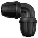 Upgraded 1/4" Drip Irrigation Elbow Fittings：24 Pieces Leak Free Lock Barbed 90 Degree Elbow Connectors for1/4 Inch Irrigation Tubing Quick Connect Parts for Garden Landscape System by GreenHaven Gardens
