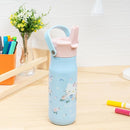 Zak Designs Harmony Hello Kitty 20oz Water Bottle for Travel or At Home, Recycled Stainless Steel is Leak-Proof When Closed and Vacuum Insulated with Straw Lid and Carry Handle by TinyTreasures Baby Boutique