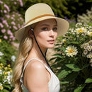 Beach Sun Straw Hats for Women, Summer Sun Protection Foldable Packable Wide Brim Hat by GreenHaven Gardens