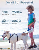 Digital Camera, Kids Camera FHD 1080P Point and Shoot Camera with 16X Zoom Anti Shake, Small Compact Camera for Teen Starter Children Kid Student Girl Boy(Pearl White) by TinyTreasures Baby Boutique