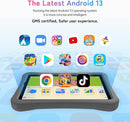 UMIDIGI Kids Tablet, G1 Tab Android 13 for Kids, 10.1", 4+4G+64G up to 1TB, WiFi 6, 8MP+8MP Dual Camera, Quad-Core, 6000mAh, BT5.0, TÜV Eye Bluelight Tablet Android, Parental Control by TinyTreasures Baby Boutique