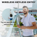 Garage Door Opener Keypad Compatible with Liftmaster Chamberlain Craftsman Garage Door Opener with Produced Since 1993 Purple,Red,Orange,Green,Yellow Learn Button 315/390 MHZ - White