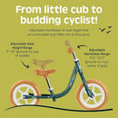 Retrospec Cub Toddler 12" Balance Bike, 18 Months - 3 Years Old, No Pedal Beginner Kids Bicycle for Girls & Boys, Flat-Free Tires, Adjustable Seat, & Durable Frame by TinyTreasures Baby Boutique