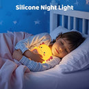 Axolotl Alarm Clock with Night Light for Kids, Rechargeable Silicone Lamp Time to Wake Clock，Cute Animal Tabletop Lamp, Perfect Sleep Companion for Boys Girls by TinyTreasures Baby Boutique