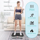 AXV Vibration Plate Exercise Machine Whole Body Workout Portable Mini Vibrate Fitness Platform Lymphatic Drainage Machine for Weight Loss Shaping Toning Wellness Home Gyms Workout (Mini) by CozyNest Decor