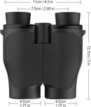 Aurosports 16x32 Compact Binoculars for Adults and Kids - High Powered Small Binoculars with Low Light Vision - Easy Focus Lightweight binos for Bird Watching Hunting Travel Hiking by TinyTreasures Baby Boutique