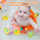 Baby Bath Thermometer, Digital Water Temperature Thermometer with 3 Color Backlit and Temperature Warning, Safety Bath Tube Thermometers Floating Toy for Infant, Toddler by TinyTreasures Baby Boutique