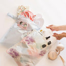 Tiny Twinkle Mess-Proof Waterproof Wet Dry Bag | 2-Pack Reusable Wet Bags for Swimsuits & Baby Clothes | Leakproof Wet Bag for Travel & Diaper Changes for Baby (Cotton Candy) by TinyTreasures Baby Boutique