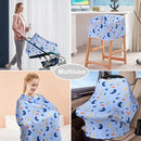 Yoofoss Nursing Cover Breastfeeding Scarf - Baby Car Seat Covers, Infant Stroller Cover, Carseat Canopy for Girls and Boys by TinyTreasures Baby Boutique