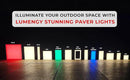 LUMENGY Paver Light 2×8 Inch (1.97 inch X 7.87 inch), 2700K Warm White Glare-Free Illumination for Driveways, Pathways, Pool Deck & Patios,12V AC/DC, Waterproof & Drive-Over Rated by CozyNest Decor