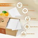 Poesie Laundry Detergent Sheets Citrus Scent 160 Sheets 80 Large Loads Laundry Strips No Plastic Jug Liquidless Travel Portable HE for Camping Dorm Life Clean by CozyNest Decor