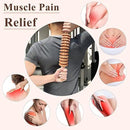 Wood Massage Roller Wood Therapy Massage Tools Body Roller Cellulite Roller Fascia Blaster Wooden Massager for Lymphatic Drainage, Maderoterapia, Pain Relief(Curved) by CozyNest Decor