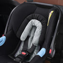 COOLBEBE New 2-in-1 Babybody Supports for Baby Newborn Infants - Extra Soft Stroller Cushion Pads Car Seat Insert, Seasons, Black by TinyTreasures Baby Boutique