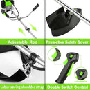 Homdox 4 in 1 Gas Brush Cutter, 58cc 2-Cycle Gas Weed Eater, String Trimmer and Weed Wacker Trimmer for Lawn and Garden Care Trimming, Green by GreenHaven Gardens