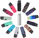 Neoprene Water Bottle Carrier Bag with Adjustable Shoulder Strap for Owala 24 OZ Tumbler, Insulated Water Bottle Cover for Owala FreeSip Insulated Water Bottle (Little Flower, 24 OZ) by TinyTreasures Baby Boutique