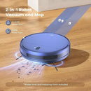 ZCWA Robot Vacuum and Mop Combo,2.4GHz WiFi Link Vacuum Robot,4 Cleaning Mode Robotic Vacuums Cleaner,APP/Remote Aspiradora Robot,Self-Charging Robot Vacuum for Pet Hair,Stains,Carpets,Corner by CozyNest Decor