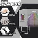 Gardenature 10FT/12FT/14FT Trampoline Tent(Tent Only), Fit Round Trampolines, Shade Cover with LED Light, Outdoor Trampolien Accessories, Anti-Tear, Beige by TinyTreasures Baby Boutique