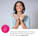 Spectra - S2 Plus Electric Breast Milk Pump with Tote Bag, Bottles and Cooler for Baby Feeding by TinyTreasures Baby Boutique
