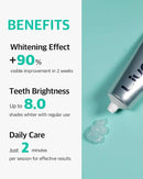 Live Orals Whitening Toothpaste 80g - Fluoride-Free Stain Removal, Strengthens Enamel, Natural Ingredients, Fresh Mint Flavor by CozyNest Decor
