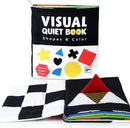beiens High Contrast Black and White Baby Book - Touch and Feel Crinkle Sensory Toy - Visual Stimulation Interactive Montessori Toys for 0-12 Months Infant Newborn - Baby Gift for Boys Girls by TinyTreasures Baby Boutique