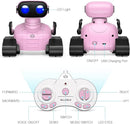 ALLCELE Girls Robot Toy, Rechargeable RC Robot for Kids, Remote Control Toy with Music and LED Eyes, Gift for Children Age 3 Years and Up - Pink by TinyTreasures Baby Boutique