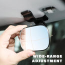 Mini Baby Mirror for Car Seat - Small Clip-On Backseat Rear View Mirror for Forward-Facing Kids and Toddlers, Bankcard Size, Sun Visor Mounting, 360-Degree Adjustable, 2-Pack by TinyTreasures Baby Boutique