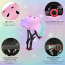 Kids Helmet for 2-3-5-8-14 Ages Girls and Boys, Ventilation and Impact Resistance Toddler Helmet for Multi-Sport Bicycle Scooter Inline Roller Skate and Skateboarding by TinyTreasures Baby Boutique