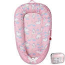 Baby Lounger - Breathable & Soft Baby Nest, Portable and Lightweight Tummy Time Lounger for Home and Travel, Ideal Newborn Babies Essentials Baby Shower Gifts by TinyTreasures Baby Boutique