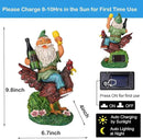 Garden Gnomes Statue Outdoor Decor,Funny Gnome Riding Rooster Sculptures Art Decor, Ideal Decoration for Yard Balcony Patio Lawn Home House - Birthday Gifts by GreenHaven Gardens