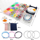 leitait Girls Toys Bracelet Making Kit - 3000pcs Charm Jewelry Making Kit Supplies,Easter Basket Stuffers,Unicorn/Mermaid Crafts Birthday Christmas Gifts for Girls Ages 5 6 7 8 9 10 11 12 Years Old by TinyTreasures Baby Boutique