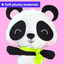 KRAFUN Panda Animal Sewing Kit for Kids Beginner My First Art & Craft, Includes Panda Doll Stuffed Animal, Instructions & Plush Felt Materials for Embroidery, Age 7 8 9 10 11 12 by TinyTreasures Baby Boutique