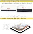 LED Light Pad, ELICE A4 Wireless Battery Powered Light Pad Artcraft Tracing Pad Light Box Dimmable Brightness Rechargeable Light Board with Bag for Artists Drawing Sketching Animation X-ray Viewing by TinyTreasures Baby Boutique