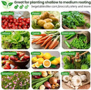 FRIZIONE 2pcs Tall 6x3ft Galvanized Raised Garden Bed Outdoor,Steel Garden Bed for Vegetables,Above Ground Garden Box for Flower,Metal Raised Beds for Gardening by CozyNest Decor