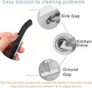 3Pcs Crevice Cleaning Brush Tool, Grout Brush Cleaning Supplies, Home Essentials, Bathroom Cleaning Brush Multifunctional Gap Scrub Hard Bristle Crevice Cleaning Brushes for Household Use by CozyNest Decor