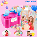 Balloon Pump 600W 110V Electric Balloon Pump Portable Electric Inflator Balloon Air Pump-2 Tying Tools Balloon Blower for Party Decoration by TinyTreasures Baby Boutique