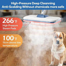 Steam Mop for Floor Cleaning,15-Second Setup,Chemical-Free Floor Steam Cleaner for Hardwood,Laminate,Tile&Greasy Spots.Ergonomic Design with Hands-Free Standing,3 Steam Settings,Reusable Washable Pads by CozyNest Decor