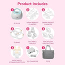 Spectra Baby S1 Plus Premier Rechargeable Breast Pump with Grey Tote Premium Accessory Kit - 24 mm by TinyTreasures Baby Boutique