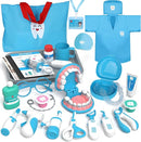 Lehoo Castle Doctor Kit for Toddlers 3-5, Kids Dentist Play Set, Toys for 4+ Year Old Girls Boys, Pretend Play for Toddlers 2-4, Kids Doctor Playset, Medical Kits for Boys 3+ by TinyTreasures Baby Boutique