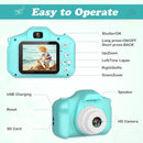 Kids Camera, HD Digital Video Camera, Childrens Toys for 3 4 5 6 7 8 9 Year Old Boys/Girls, Selfie Camera for Kids, Christmas Birthday Gifts with 32GB SD Card (Green) by TinyTreasures Baby Boutique