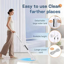Steam Mop, Detachable Handheld Steam Cleaner for Home,1200W Heat to 260 °F in 20S, 2 Steam Modes & LED Display, 23FT Cord, Steam Mops for Floor Cleaning, Hardwood,Bathroom, Tile, Carpets by CozyNest Decor