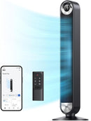 Dreo Tower Fan for Bedroom, 90° Oscillating Standing Floor Fan with 28ft/s Velocity, 25dB Quiet for Sleep, DC Motor, 9 Speeds, 4 Modes, 12H Timer, Voice & APP & Remote Control, 42" Cruiser Pro T2 S by CozyNest Decor