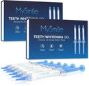 MySmile Teeth Whitening Gel Refills Pack, 6 Non-Sensitive Teeth Whitening Gel Pen, Teeth Whitener Dental Grade Tooth Whitening Gel for Tray, 10 min Fast Result Whitening by CozyNest Decor