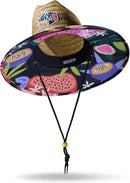 Straw Hat for Men & Women | Lifeguard Hat, Beach Hat & Sun Hat | UPF 50+ Wide Brim for Sun Protection | One Size | Hemlock by GreenHaven Gardens
