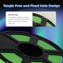 FLASHFORGE Rapid PLA Filament 1.75mm Luminous Green, 500mm/s High Speed Printing, Glow in The Dark 3D Printer Filament 1kg Spool, Dimensional Accuracy +/- 0.02mm, Brilliant, Long-Lasting Glow by TinyTreasures Baby Boutique