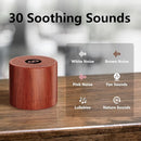 Portable White Noise Machine Mini Sound Machine with 30 Soothing Sounds Rechargeable for Adults Newborn Kids Sleep Brown Noise Machine with Memory Function 4 Timers for Travel Camping Home and Office by TinyTreasures Baby Boutique