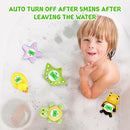 Baby Bath Thermometer, Digital Water Temperature Thermometer with 3 Color Backlit and Temperature Warning, Safety Bath Tube Thermometers Floating Toy for Infant, Toddler by TinyTreasures Baby Boutique
