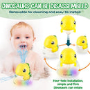 ZHENDUO Baby Bath Toys, Rechargeable Bath Toys, Whale Spray Water Bath Toy, Sprinkler Bathtub Shower Toys for Toddlers Kids Boys Girls, Pool Toy for Baby (Yellow) by TinyTreasures Baby Boutique